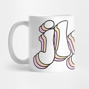 jesus loves you (peach) Mug